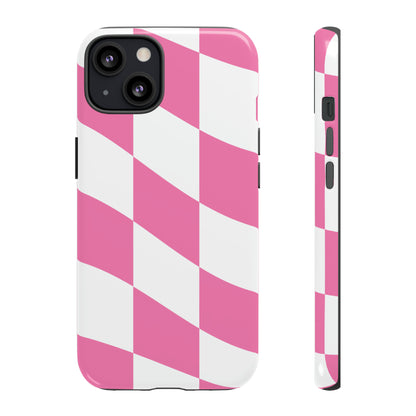 Rosy Gingham - TOUGH PHONE CASE