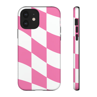 Rosy Gingham - TOUGH PHONE CASE