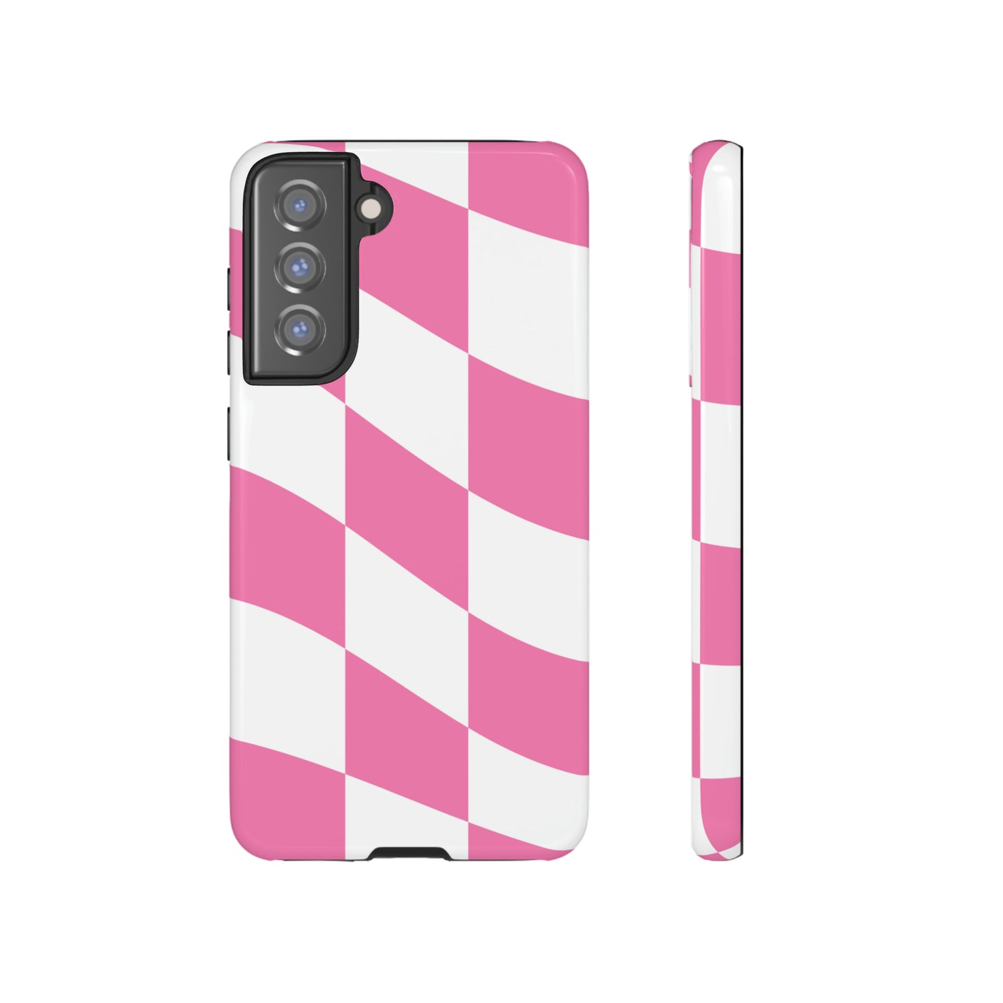 Rosy Gingham - TOUGH PHONE CASE