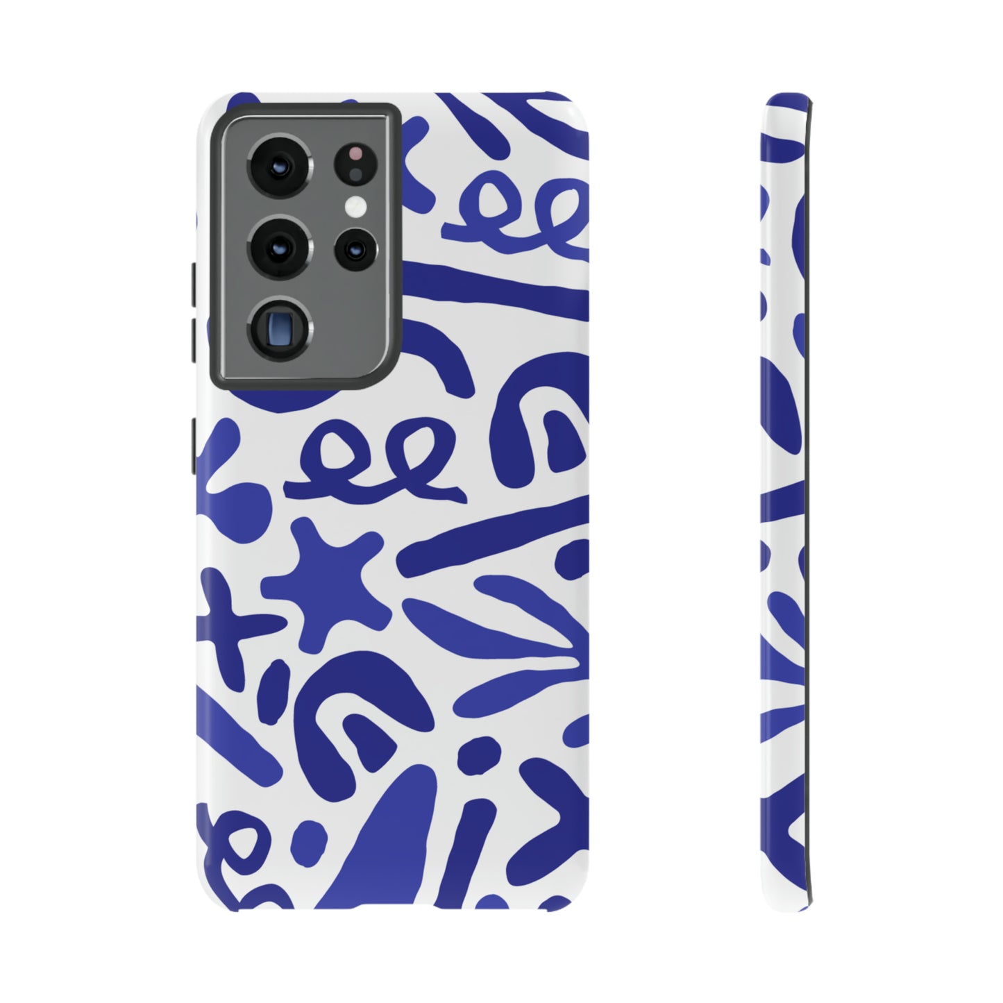 BlueSym Pattern - TOUGH PHONE CASE