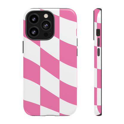 Rosy Gingham - TOUGH PHONE CASE