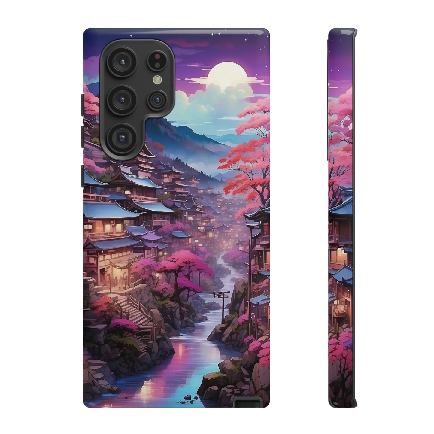 Sakura Moon Village - TOUGH PHONE CASE