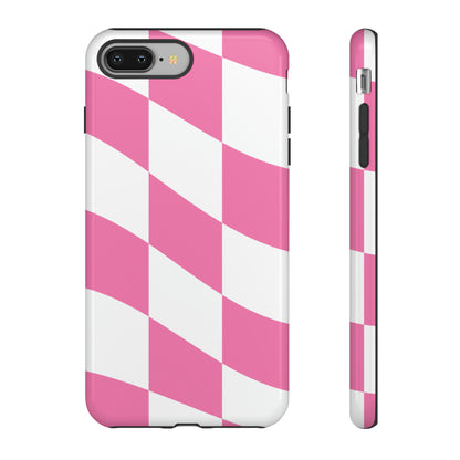 Rosy Gingham - TOUGH PHONE CASE