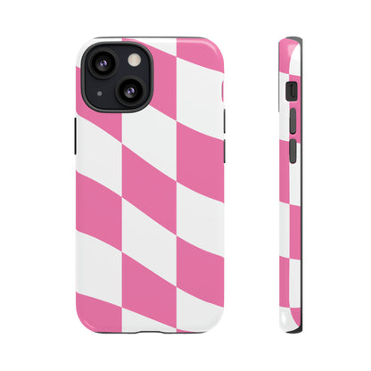 Rosy Gingham - TOUGH PHONE CASE