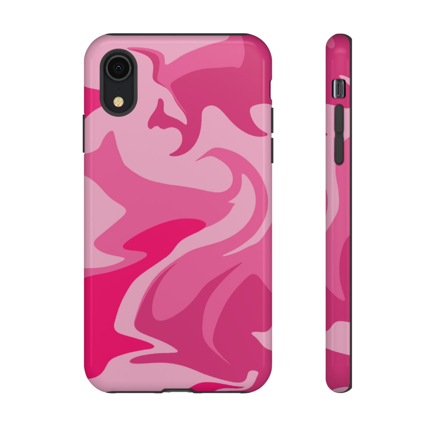 Rosy Swirl - TOUGH PHONE CASE