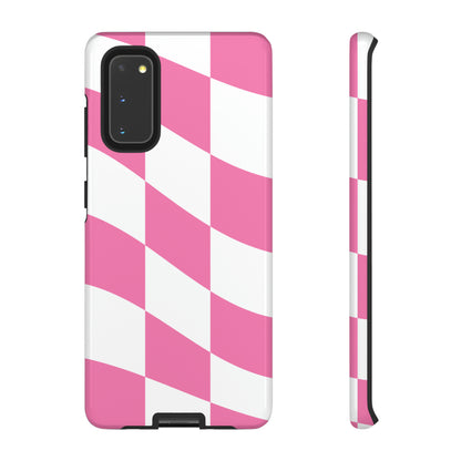 Rosy Gingham - TOUGH PHONE CASE