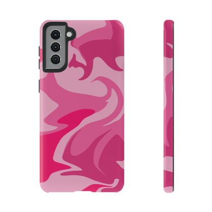 Rosy Swirl - TOUGH PHONE CASE