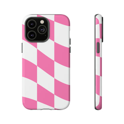 Rosy Gingham - TOUGH PHONE CASE