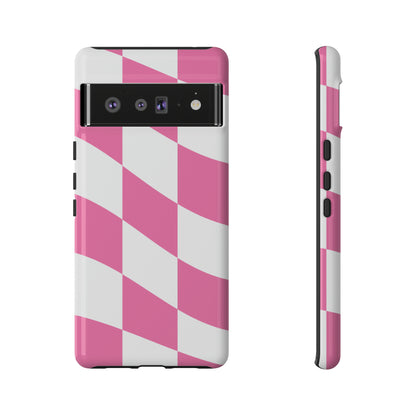 Rosy Gingham - TOUGH PHONE CASE