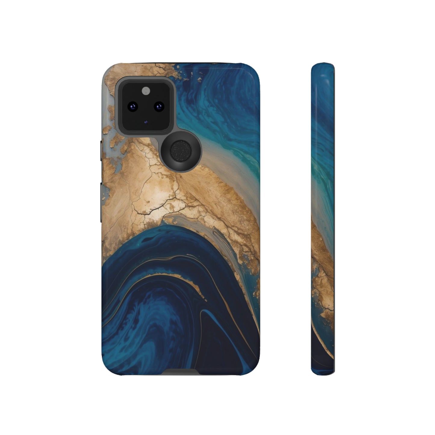 Golden Azure Swell - TOUGH PHONE CASE