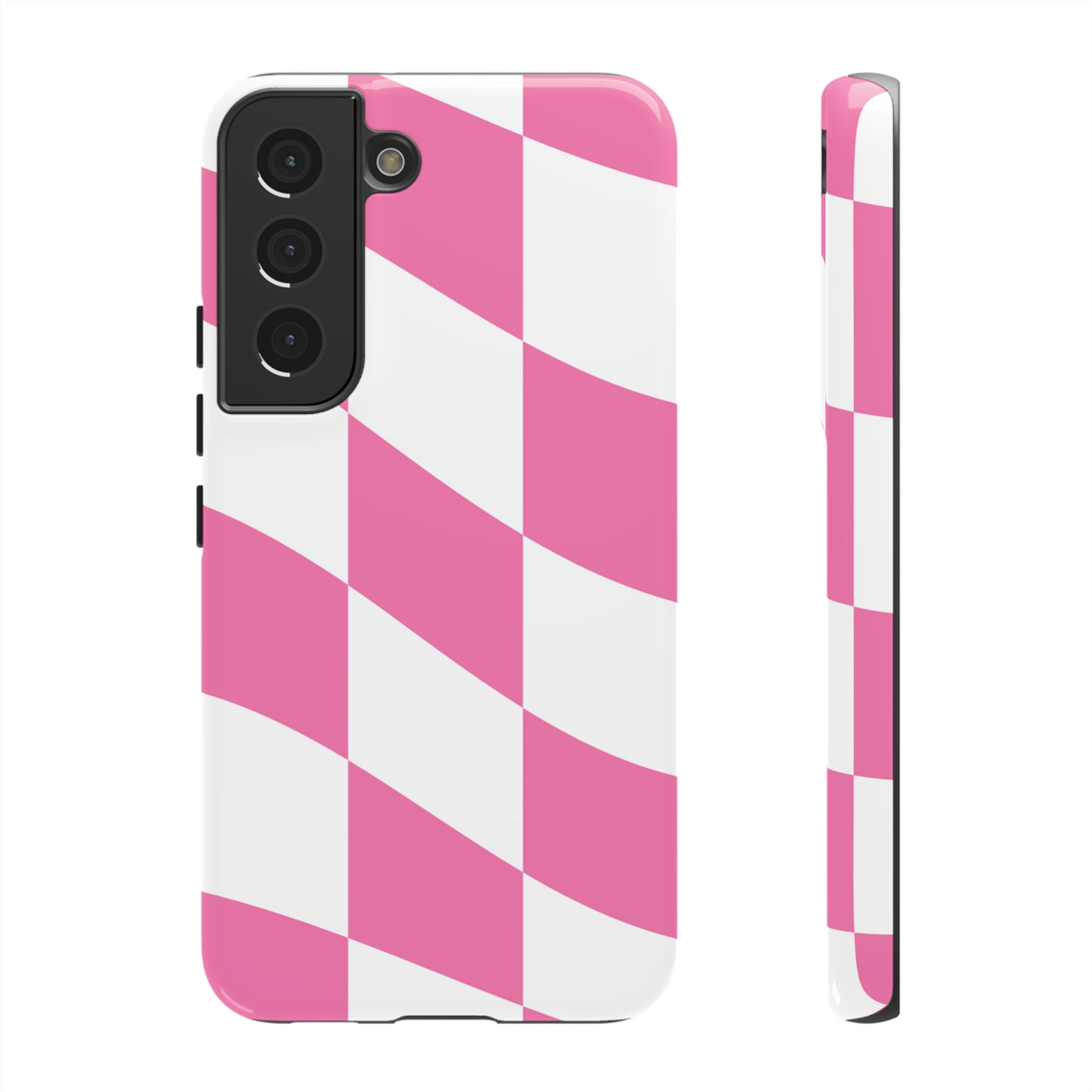 Rosy Gingham - TOUGH PHONE CASE