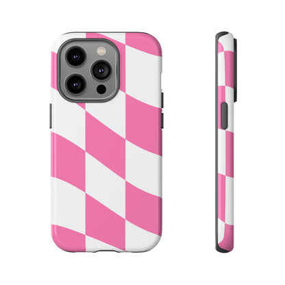 Rosy Gingham - TOUGH PHONE CASE