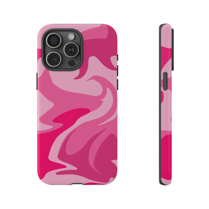 Rosy Swirl - TOUGH PHONE CASE