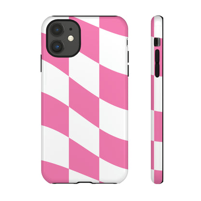 Rosy Gingham - TOUGH PHONE CASE