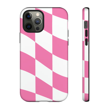 Rosy Gingham - TOUGH PHONE CASE