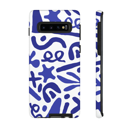 BlueSym Pattern - TOUGH PHONE CASE