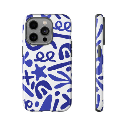 BlueSym Pattern - TOUGH PHONE CASE