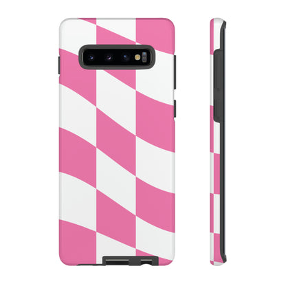 Rosy Gingham - TOUGH PHONE CASE