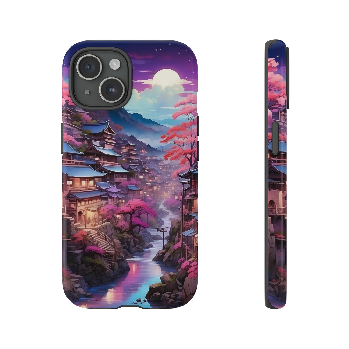 Sakura Moon Village - TOUGH PHONE CASE