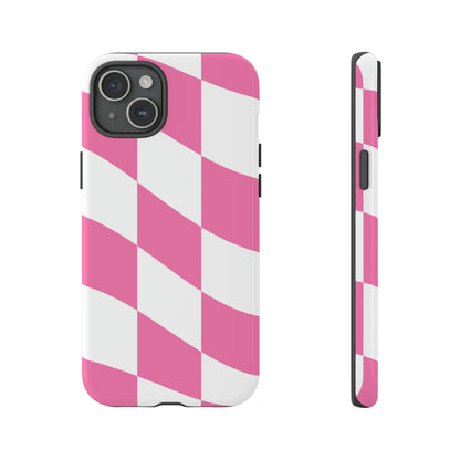 Rosy Gingham - TOUGH PHONE CASE