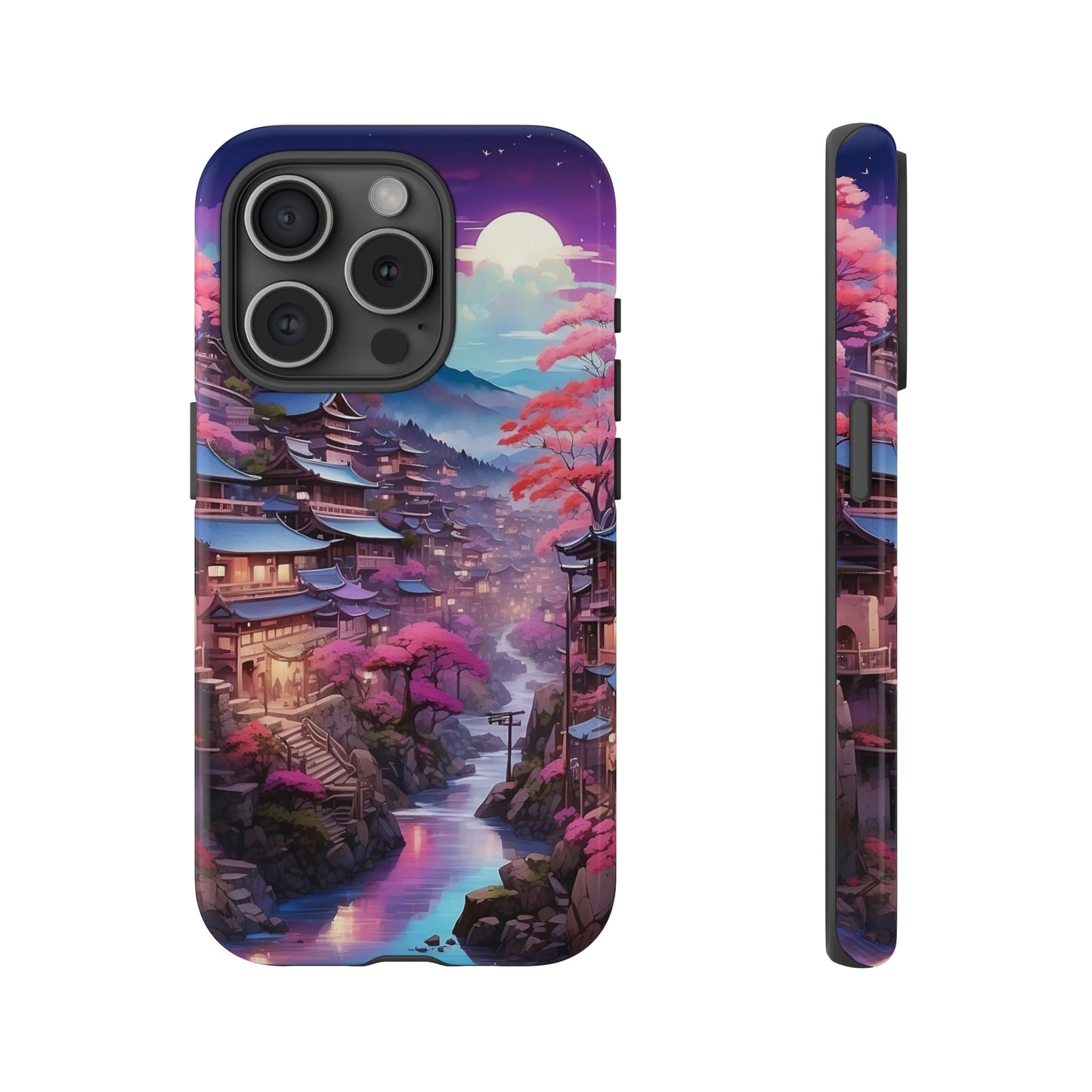 Sakura Moon Village - TOUGH PHONE CASE