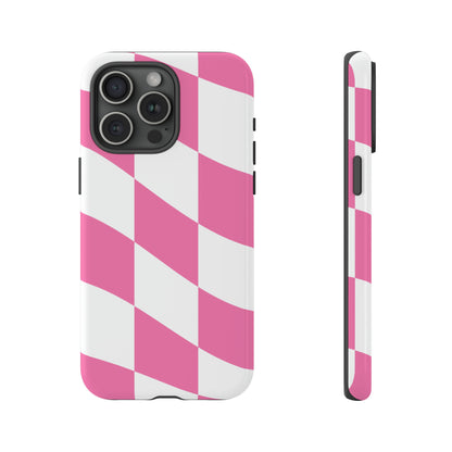 Rosy Gingham - TOUGH PHONE CASE