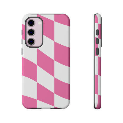 Rosy Gingham - TOUGH PHONE CASE