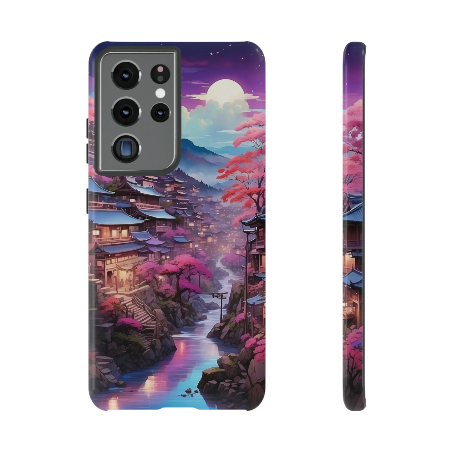 Sakura Moon Village - TOUGH PHONE CASE