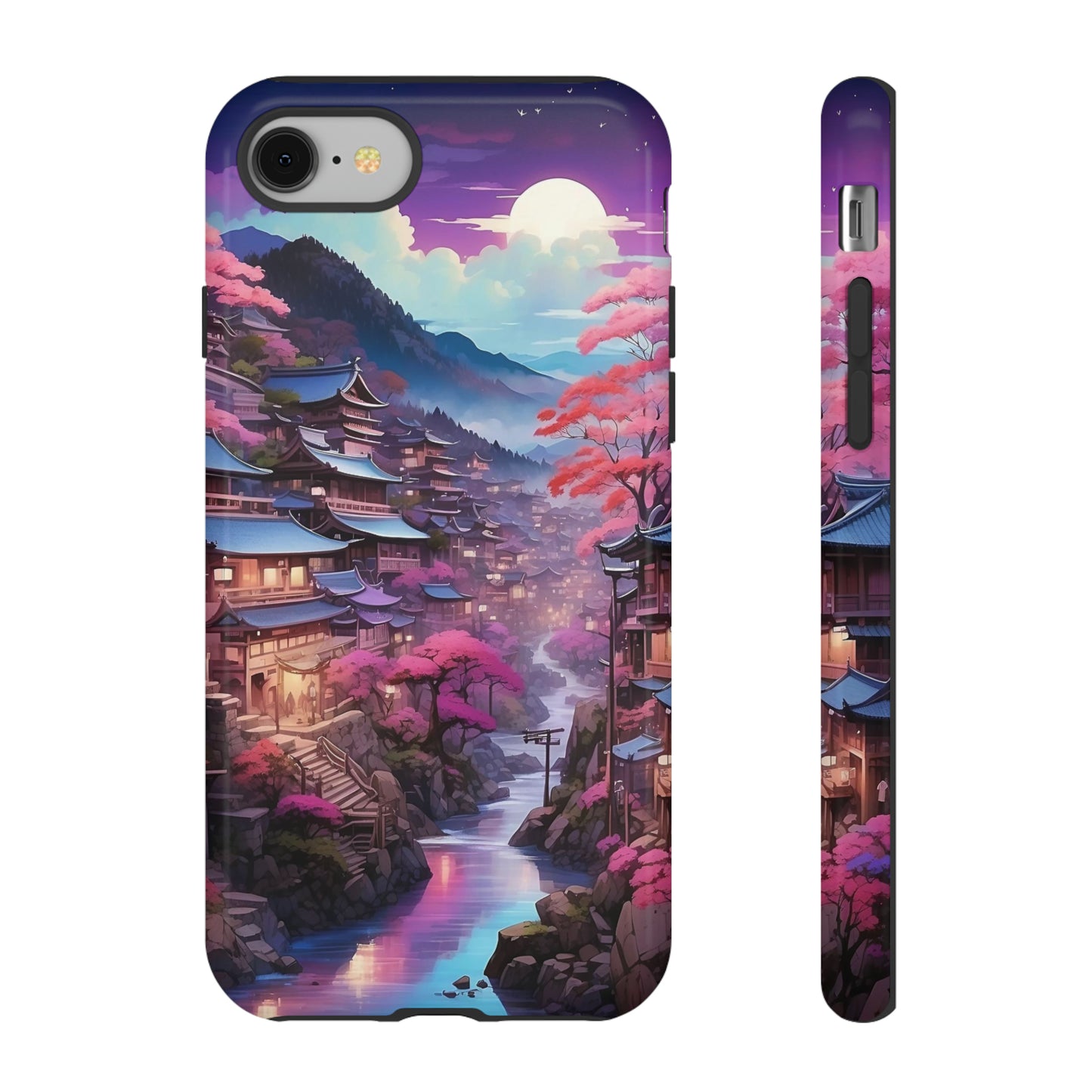 Sakura Moon Village - TOUGH PHONE CASE