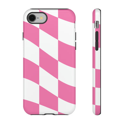 Rosy Gingham - TOUGH PHONE CASE