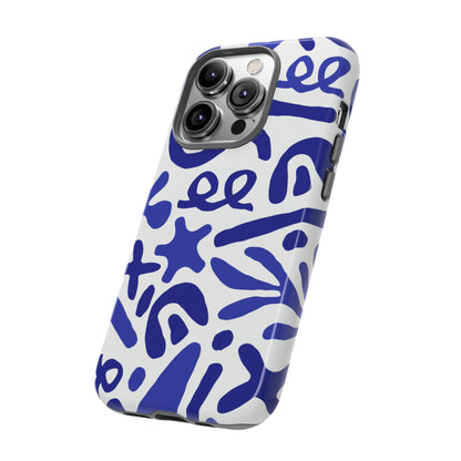 BlueSym Pattern - TOUGH PHONE CASE