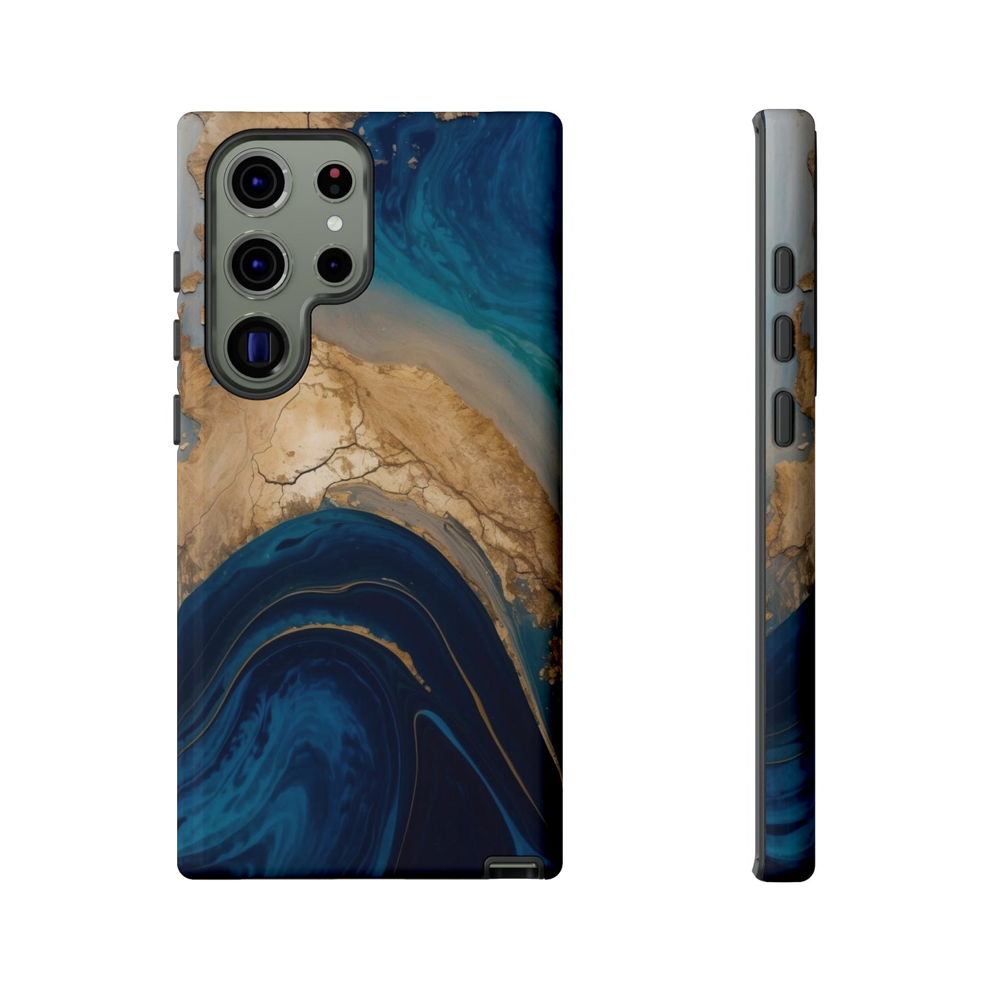 Golden Azure Swell - TOUGH PHONE CASE