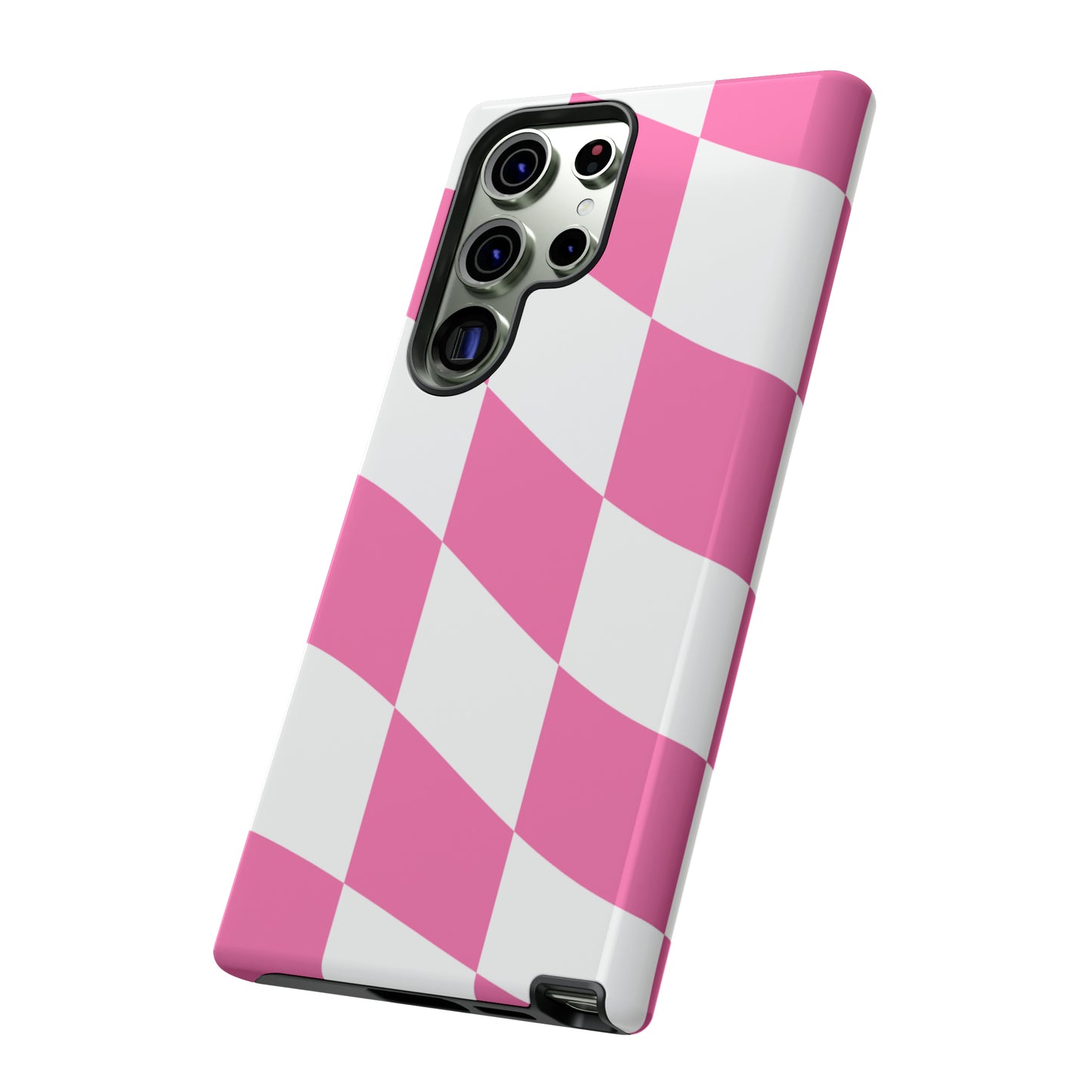 Rosy Gingham - TOUGH PHONE CASE