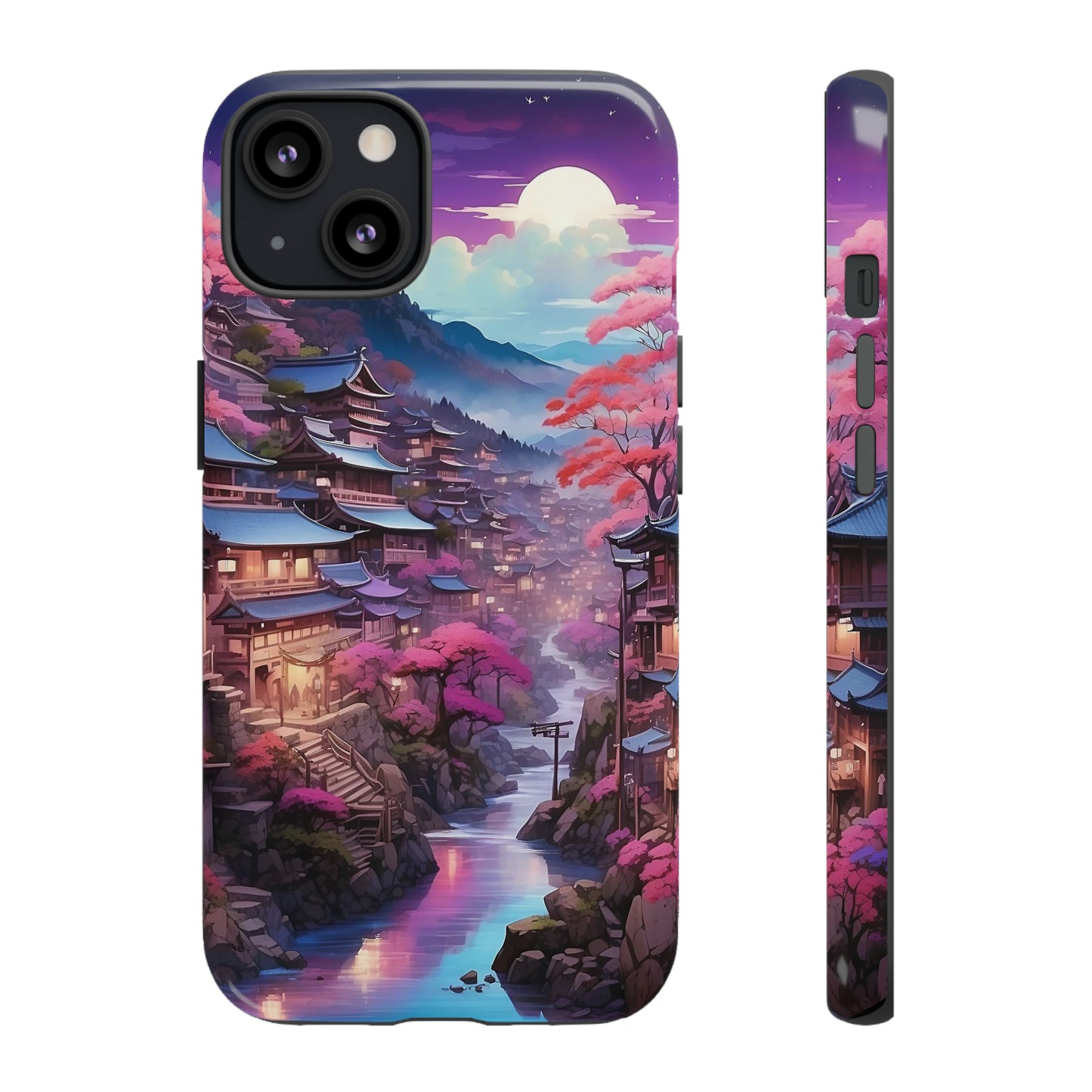 Sakura Moon Village - TOUGH PHONE CASE