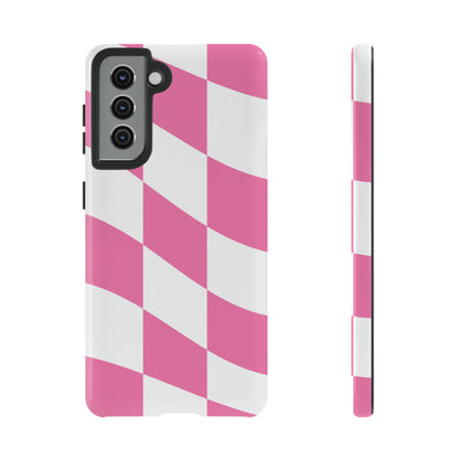 Rosy Gingham - TOUGH PHONE CASE