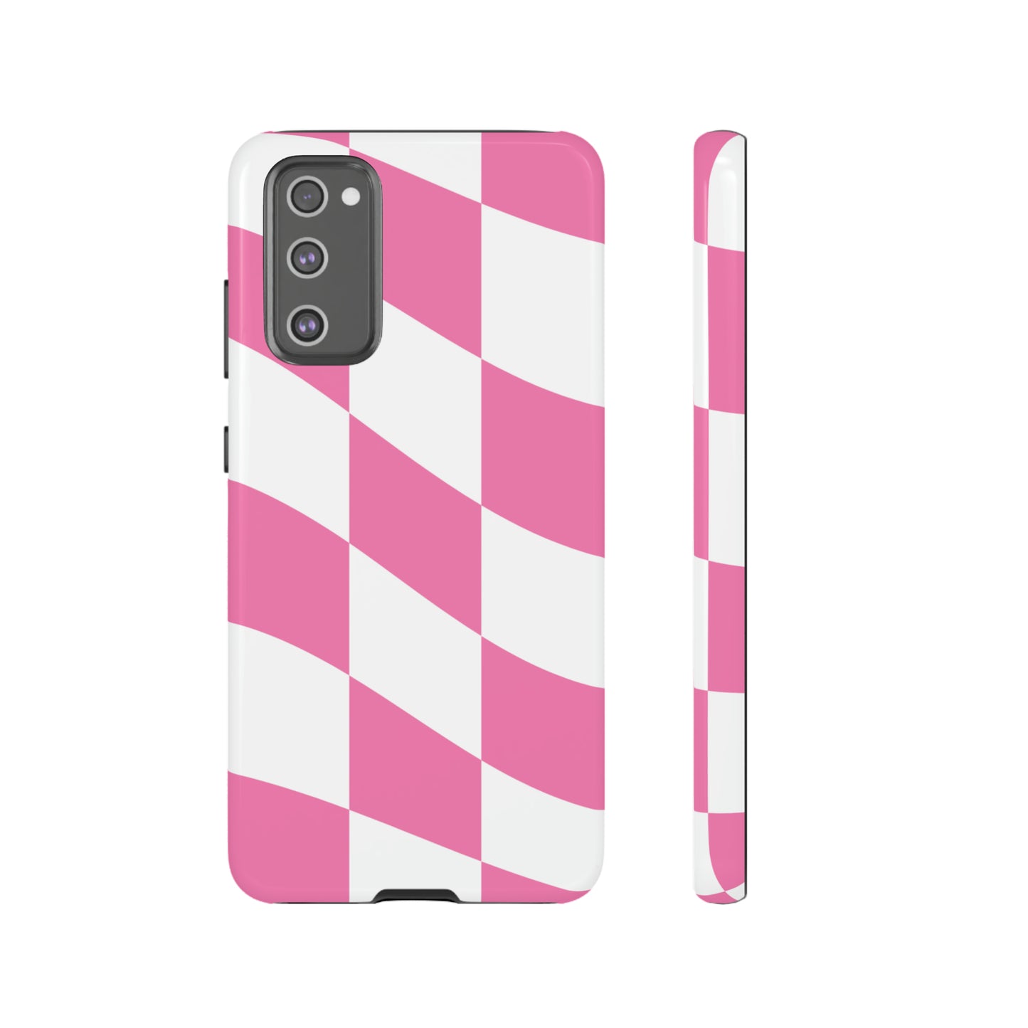 Rosy Gingham - TOUGH PHONE CASE