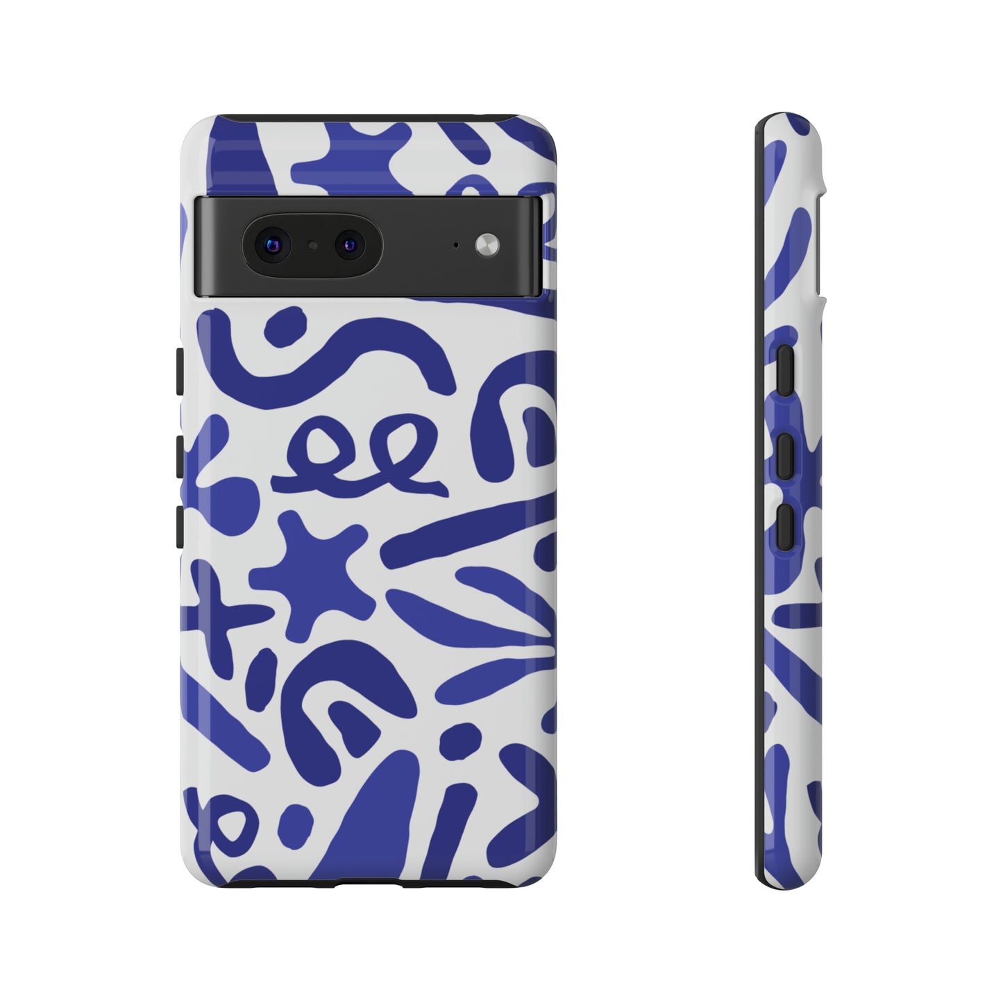 BlueSym Pattern - TOUGH PHONE CASE