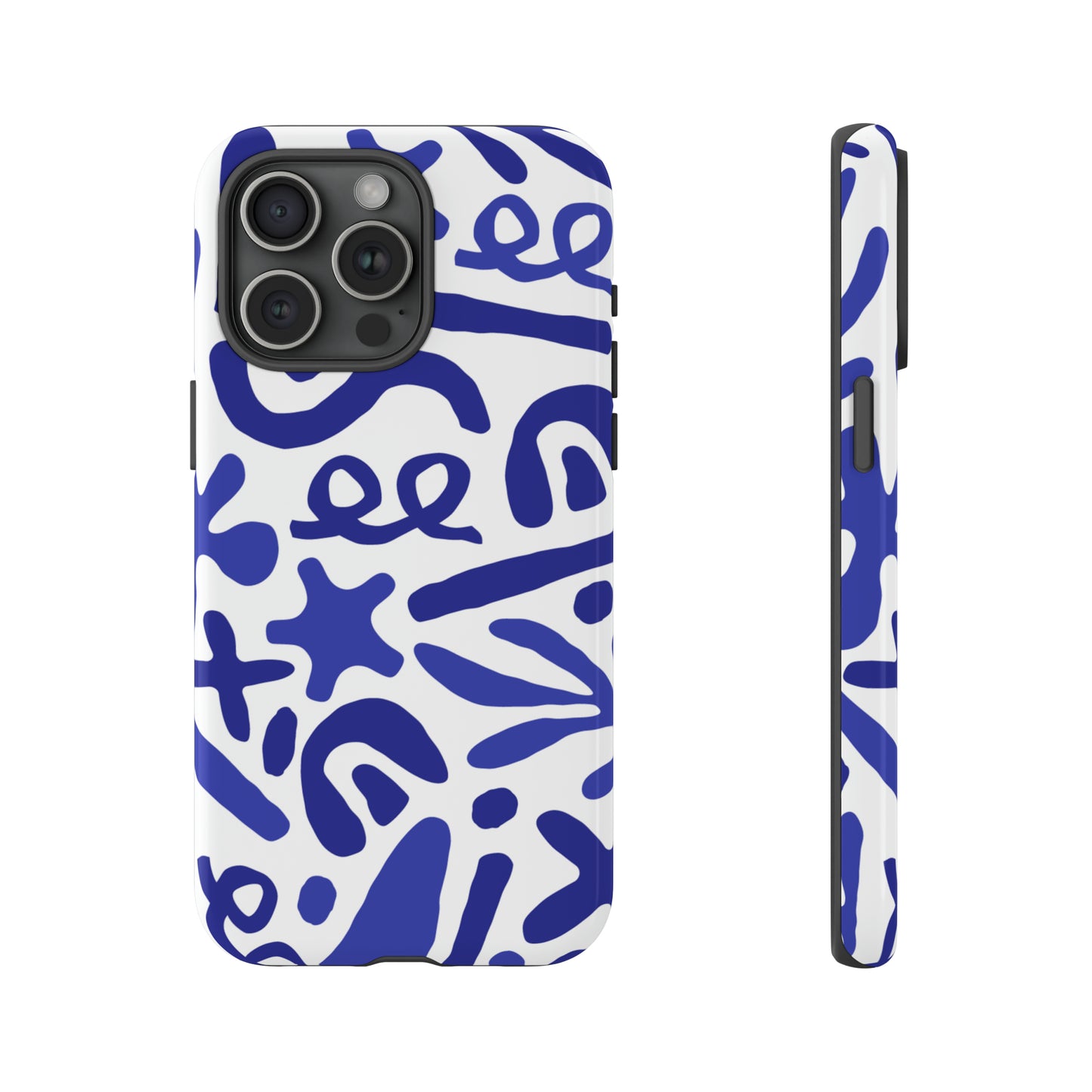 BlueSym Pattern - TOUGH PHONE CASE