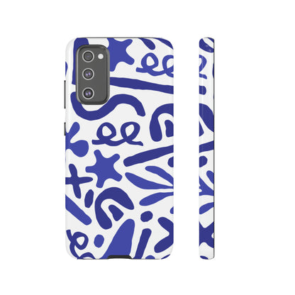 BlueSym Pattern - TOUGH PHONE CASE