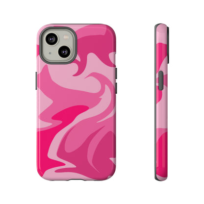 Rosy Swirl - TOUGH PHONE CASE