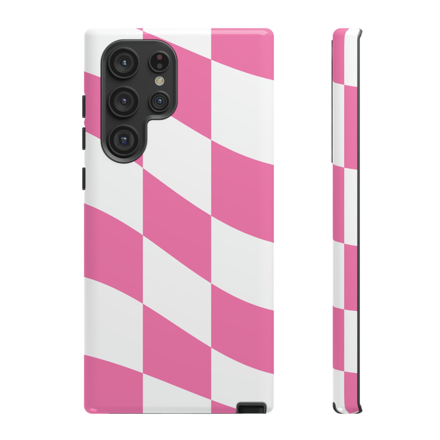 Rosy Gingham - TOUGH PHONE CASE