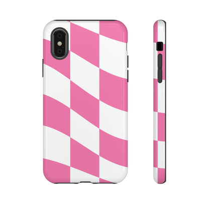 Rosy Gingham - TOUGH PHONE CASE