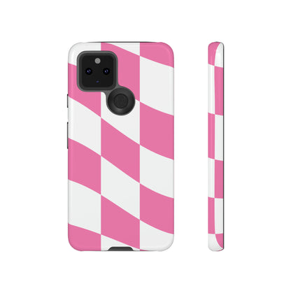 Rosy Gingham - TOUGH PHONE CASE