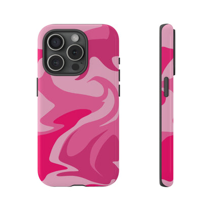 Rosy Swirl - TOUGH PHONE CASE