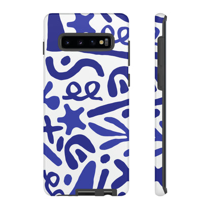 BlueSym Pattern - TOUGH PHONE CASE