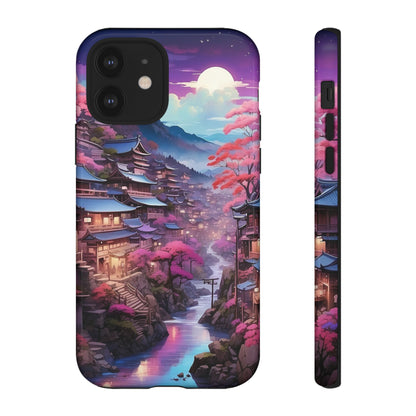 Sakura Moon Village - TOUGH PHONE CASE