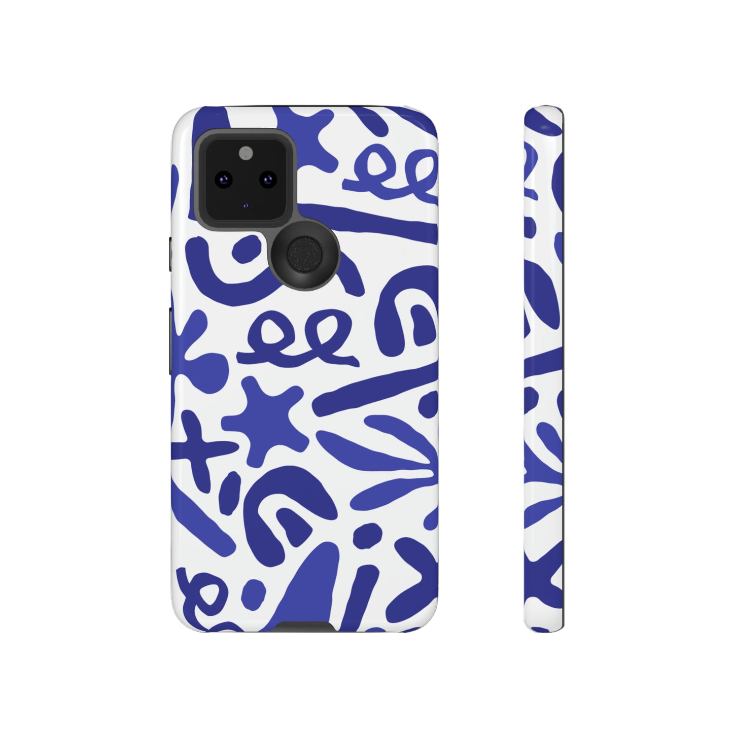 BlueSym Pattern - TOUGH PHONE CASE