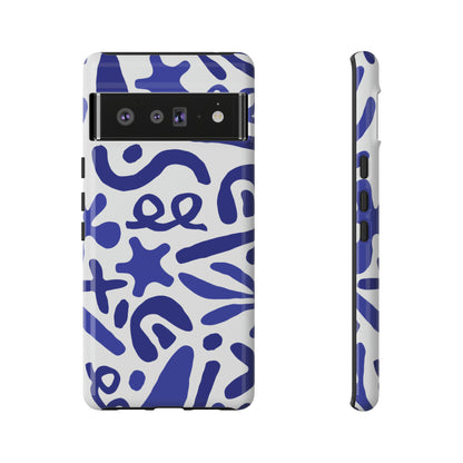 BlueSym Pattern - TOUGH PHONE CASE