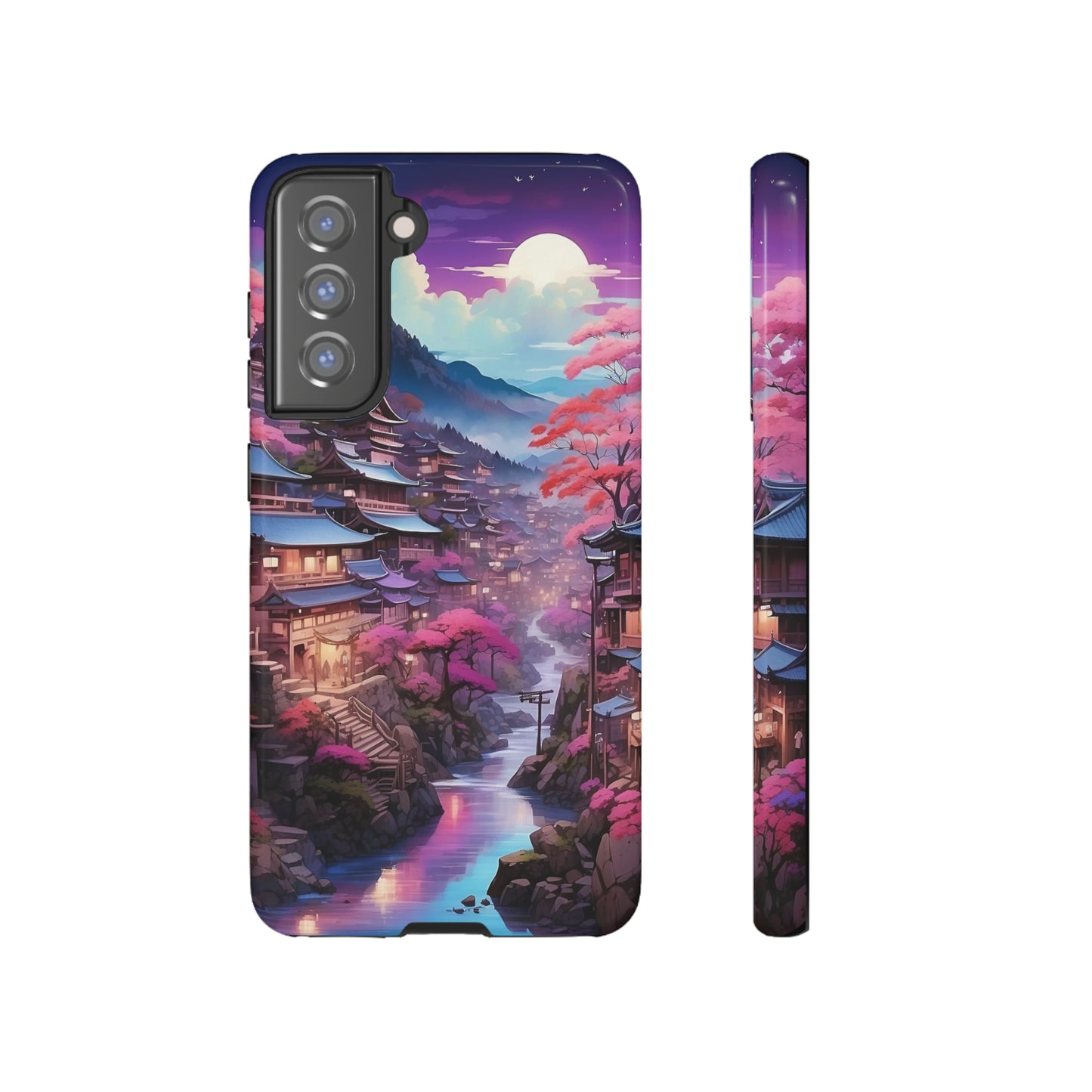 Sakura Moon Village - TOUGH PHONE CASE