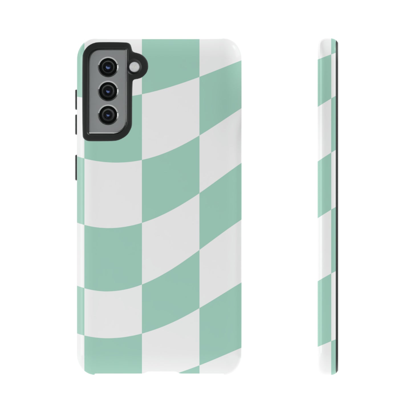 Emerald Check - TOUGH PHONE CASE